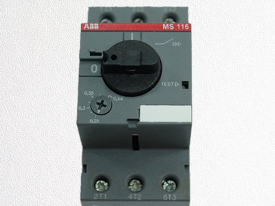 ABB電動機保護斷路器 MS116-0.4